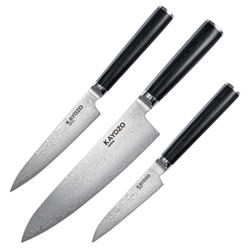 Изображение товара Nабор ножей Kaydzo Tokin Damascus KD-3000