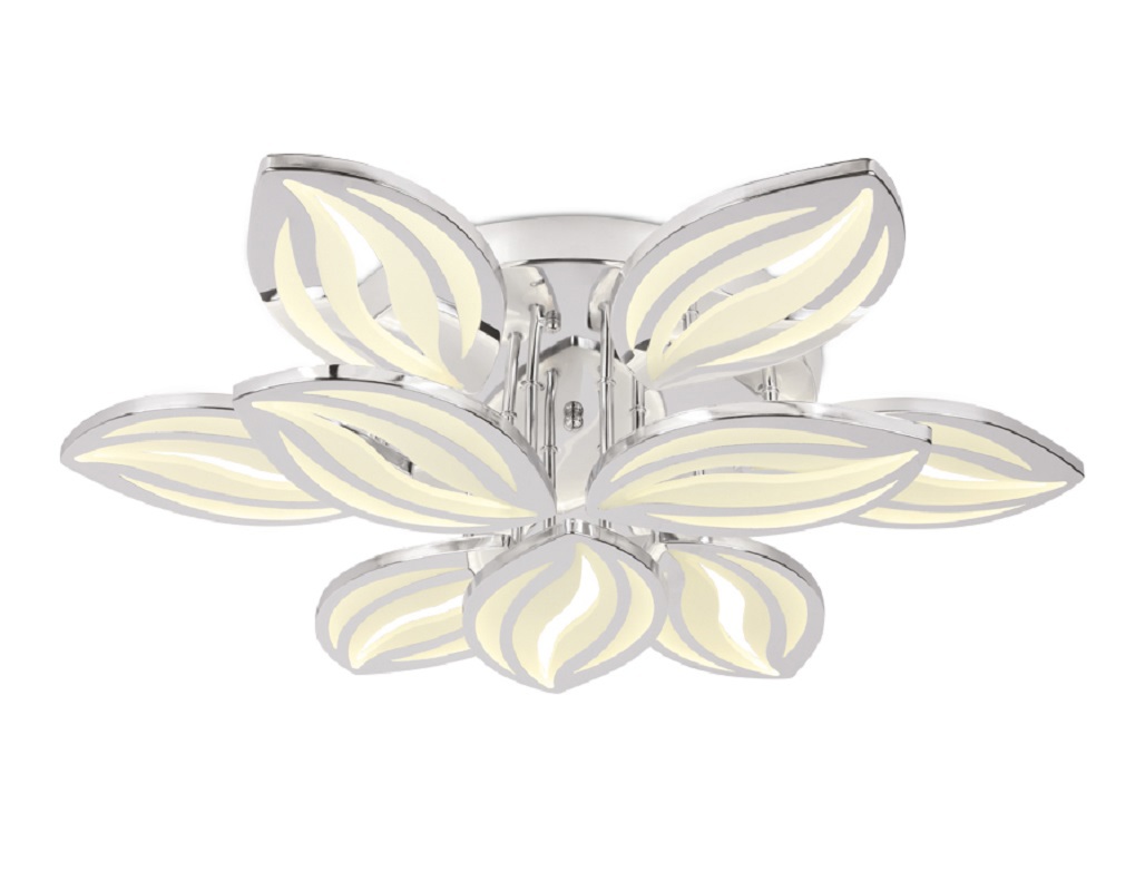 Изображение товара Люстра потолочная светодиодная Ambrella Light Acrylica FA467 с пультом регулирует яркость и цвет