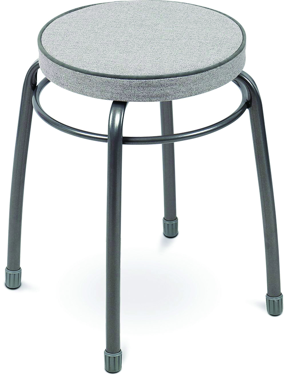 Изображение товара Табурет Nika Фабрик 4 серый классический стул с мягким сиденьем надежные ножки