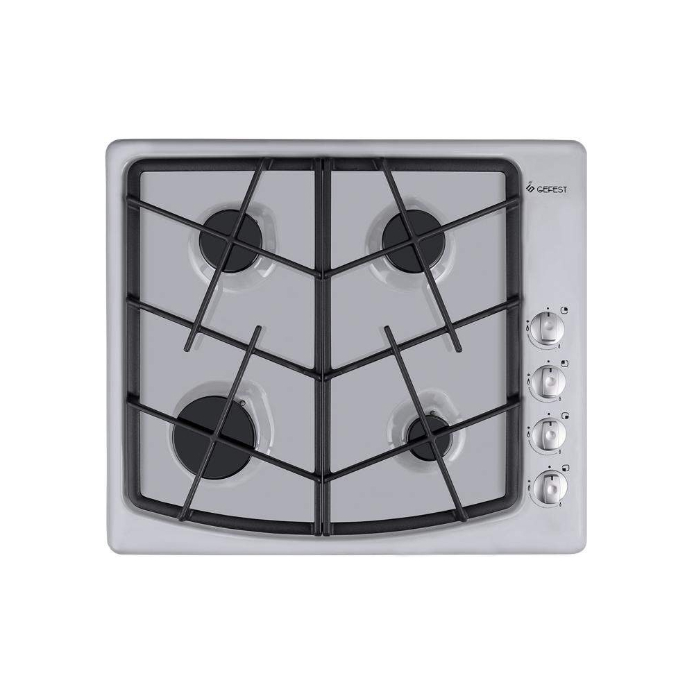 Изображение товара Газовая варочная панель Gefest СГ СН 1211 К6 204441 59 см 4 конфорки цвет серый