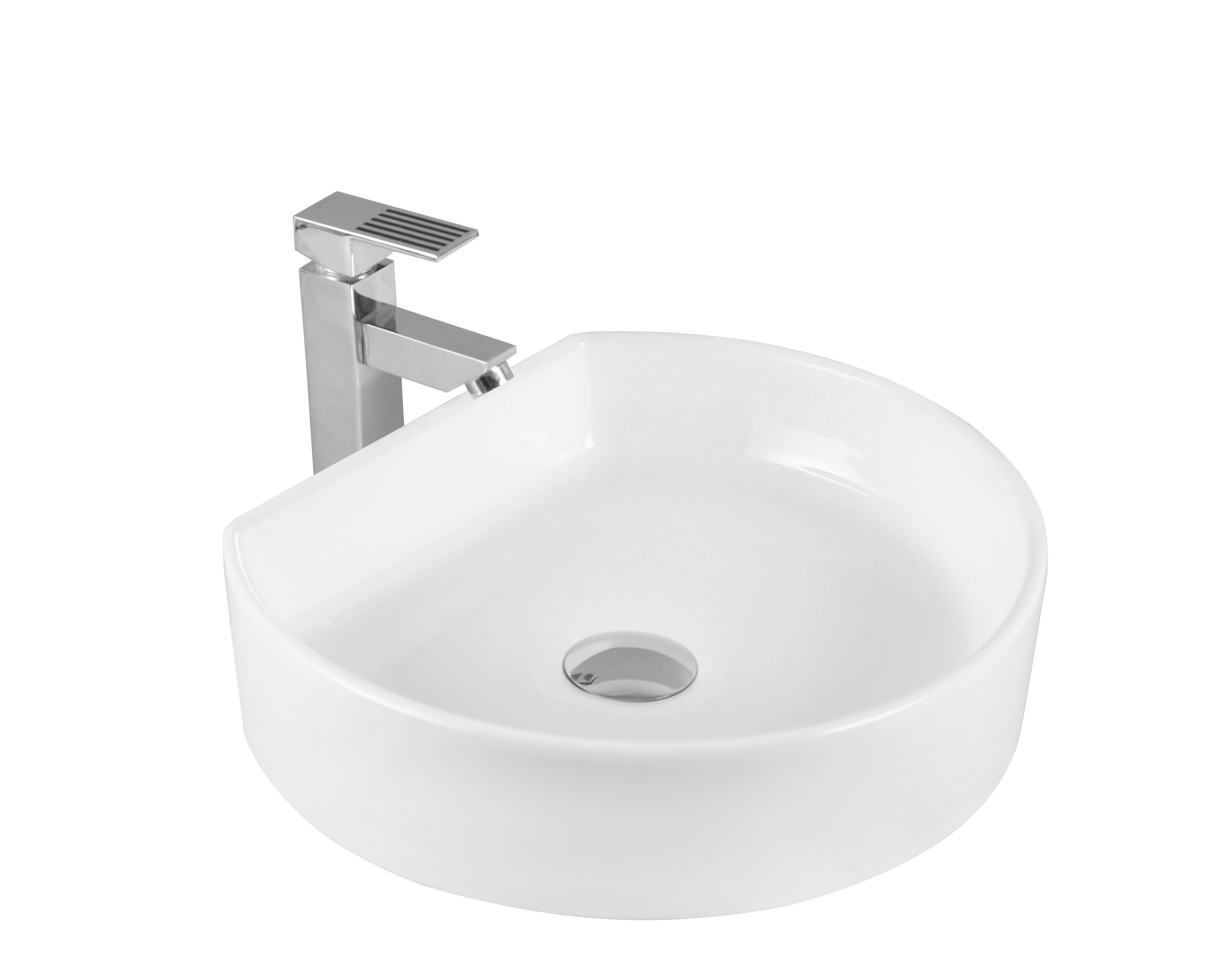 Изображение товара Раковина Milleau glace MU7088-GW 35см цвет белый Изображение товара Раковина Milleau glace MU7088-GW 35см цвет белый