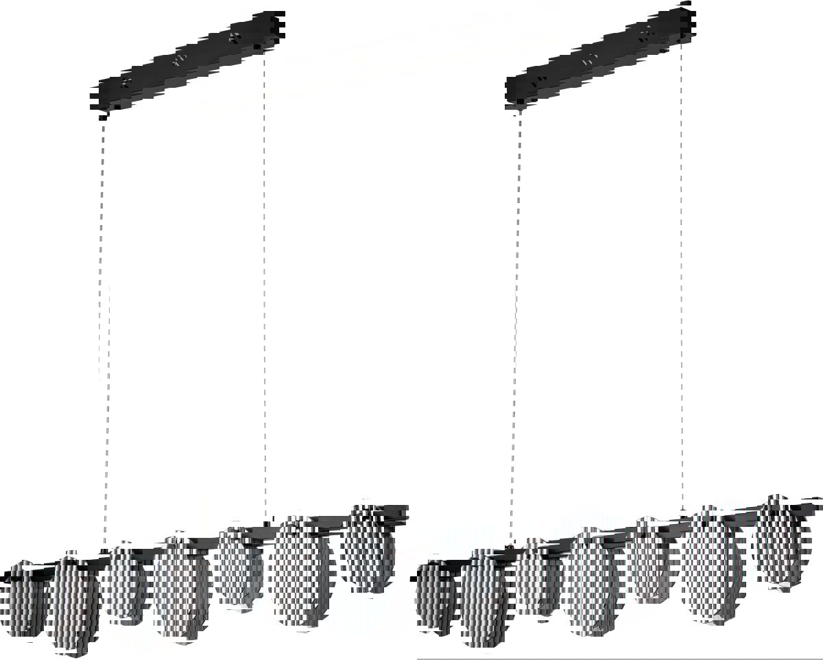 Изображение товара Светильник подвесной светодиодный Stilfort 4008-02-07PL Relux с пультом управления 18 м² регулируемый белый свет цвет черный