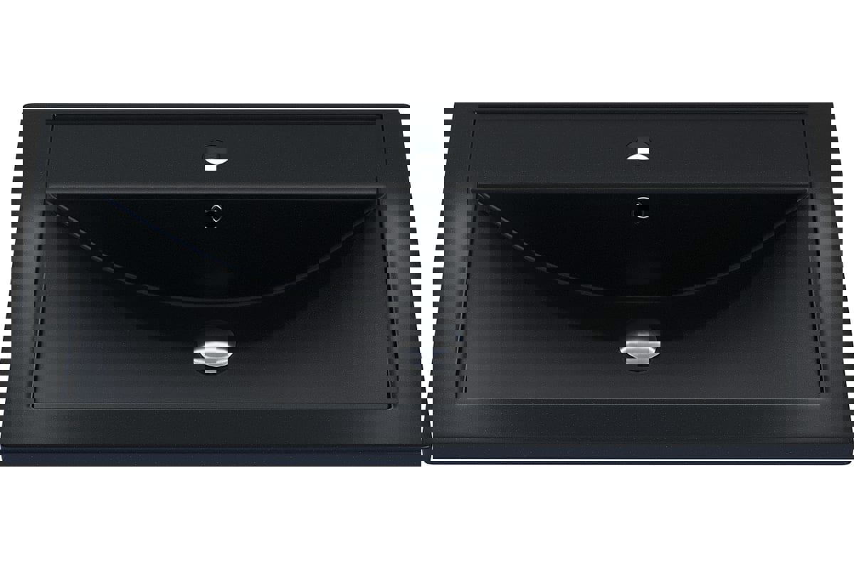 Изображение товара Раковина мебельная для ванной Uperwood Foster Quartz 70 см черная матовая