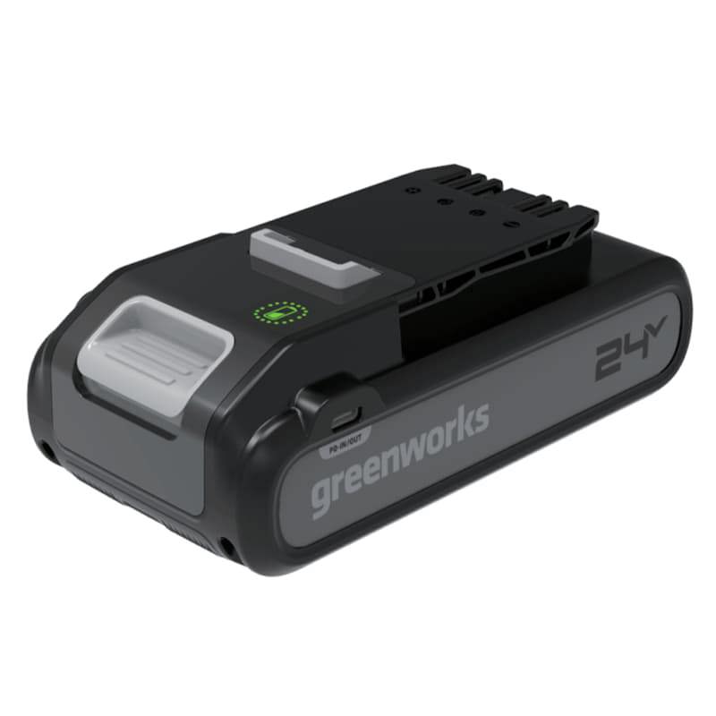 Изображение товара Аккумулятор Greenworks G24B4 2940407, 24 В Li-Ion 4 Ач в комплекте с перчатками