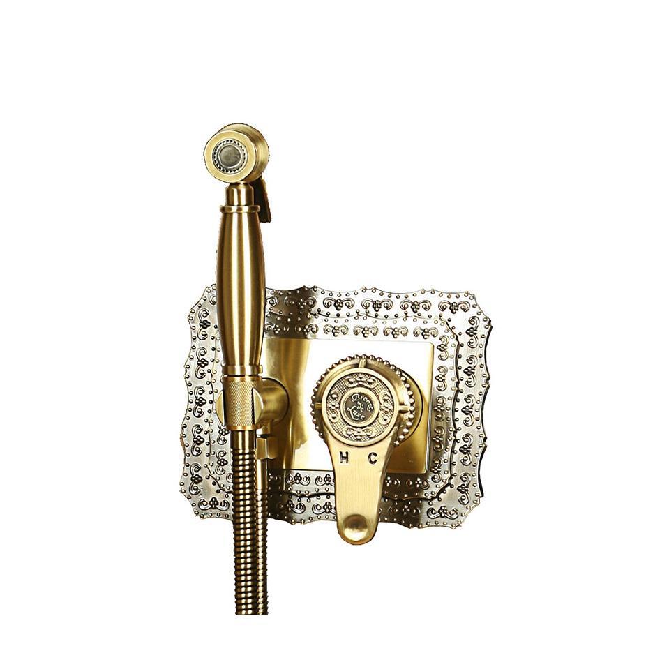 Изображение товара Набор для подключения гигиенического душа Bronze De Luxe Windsor 4620130000679