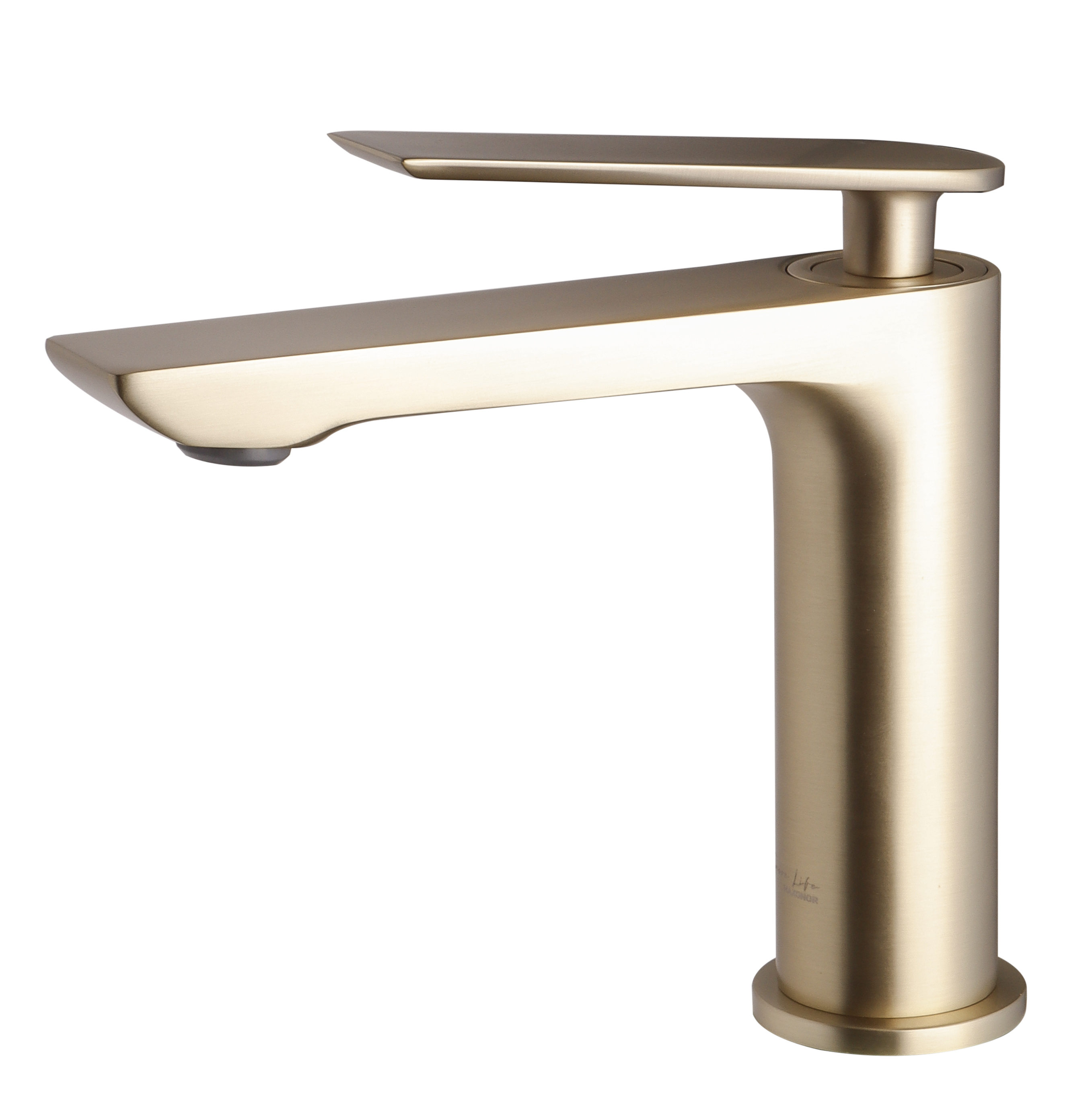 Изображение товара Смеситель для раковины Maxonor Pure Life Tallis PL 1095-6 однорычажный золотой матовый