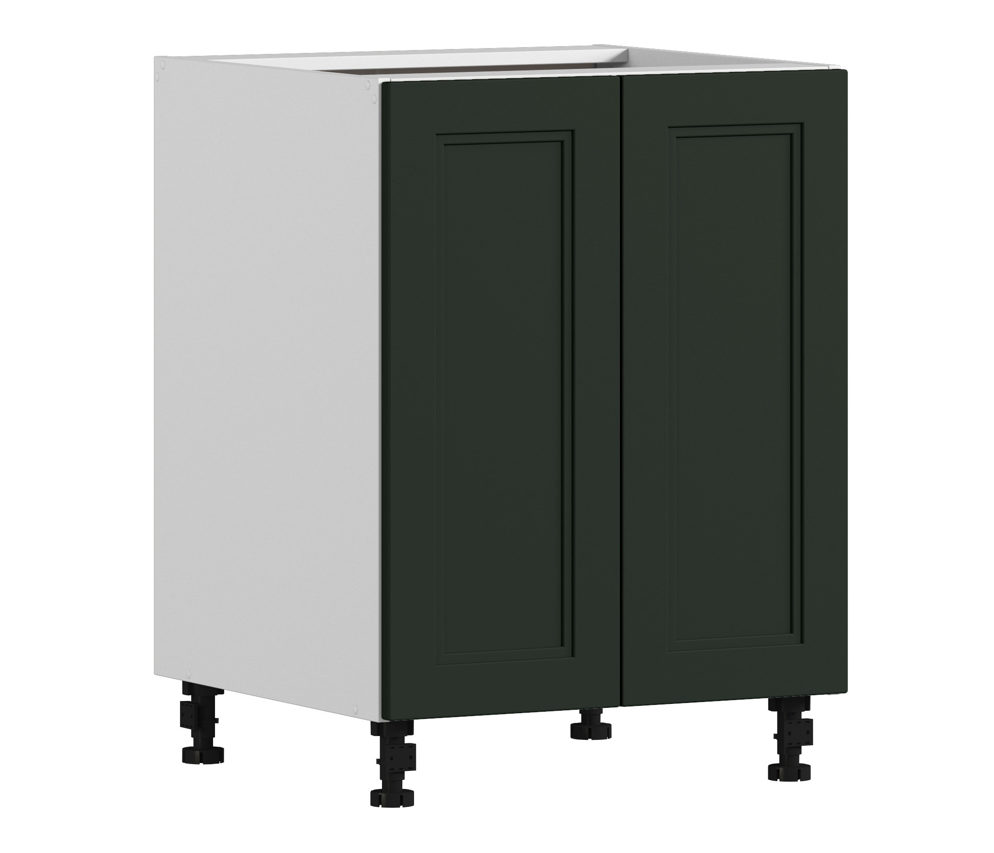 Изображение товара Напольный шкаф Регина Столплит 60x82x56 см с двумя фасадами из МДФ и ЛДСП