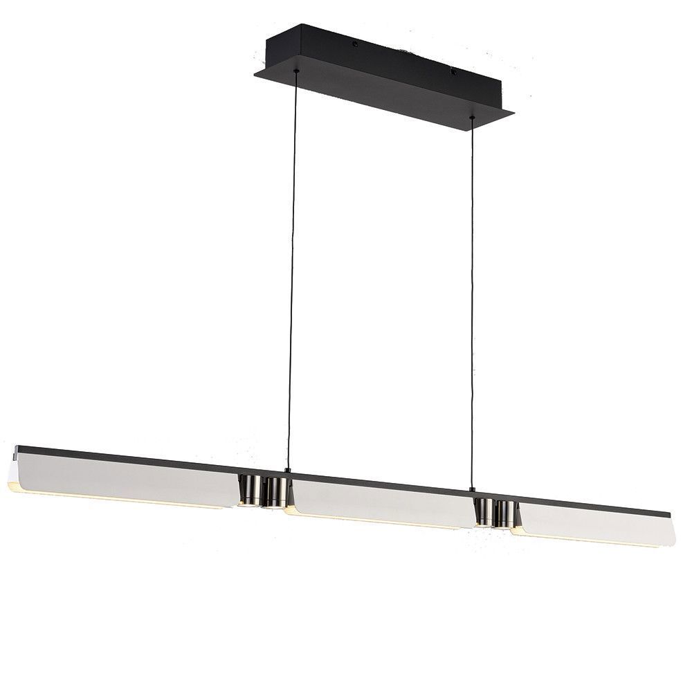 Изображение товара Светильник подвесной светодиодный Iledex 9309d-1200-2 WH+BK регулируемый для дома и офиса