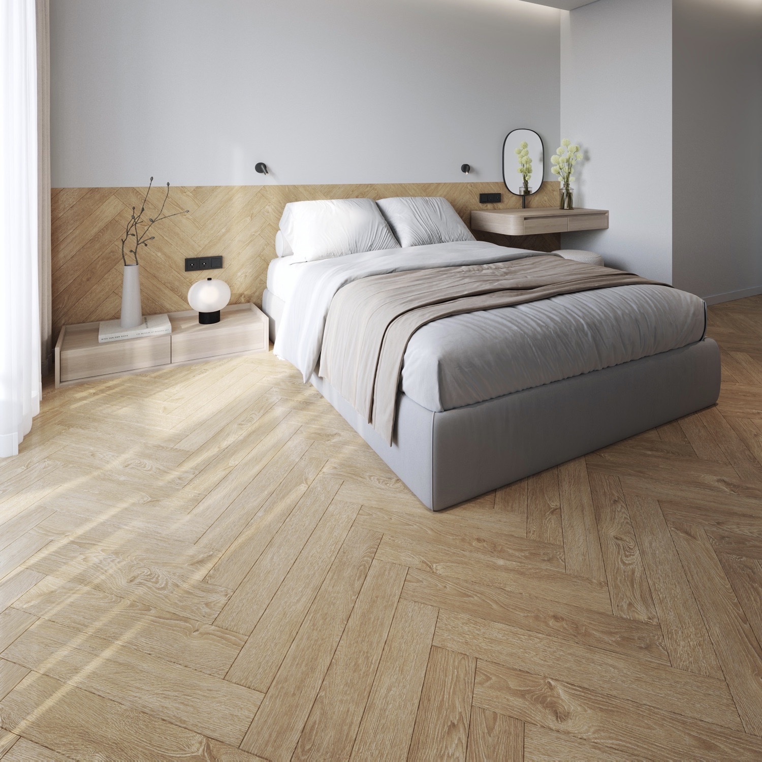 Изображение товара Ламинат Woodstyle Arrow Дуб Юми 34 класс 12 мм с фаской 1.32 м²