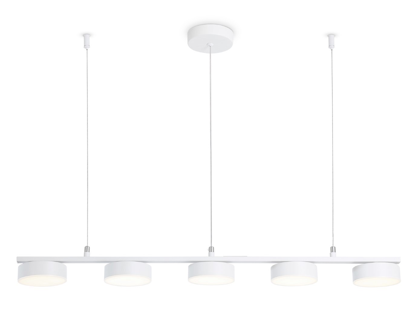 Изображение товара Светильник подвесной светодиодный Ambrella light FL51733 для натяжных потолков 28 м² регулируемый б