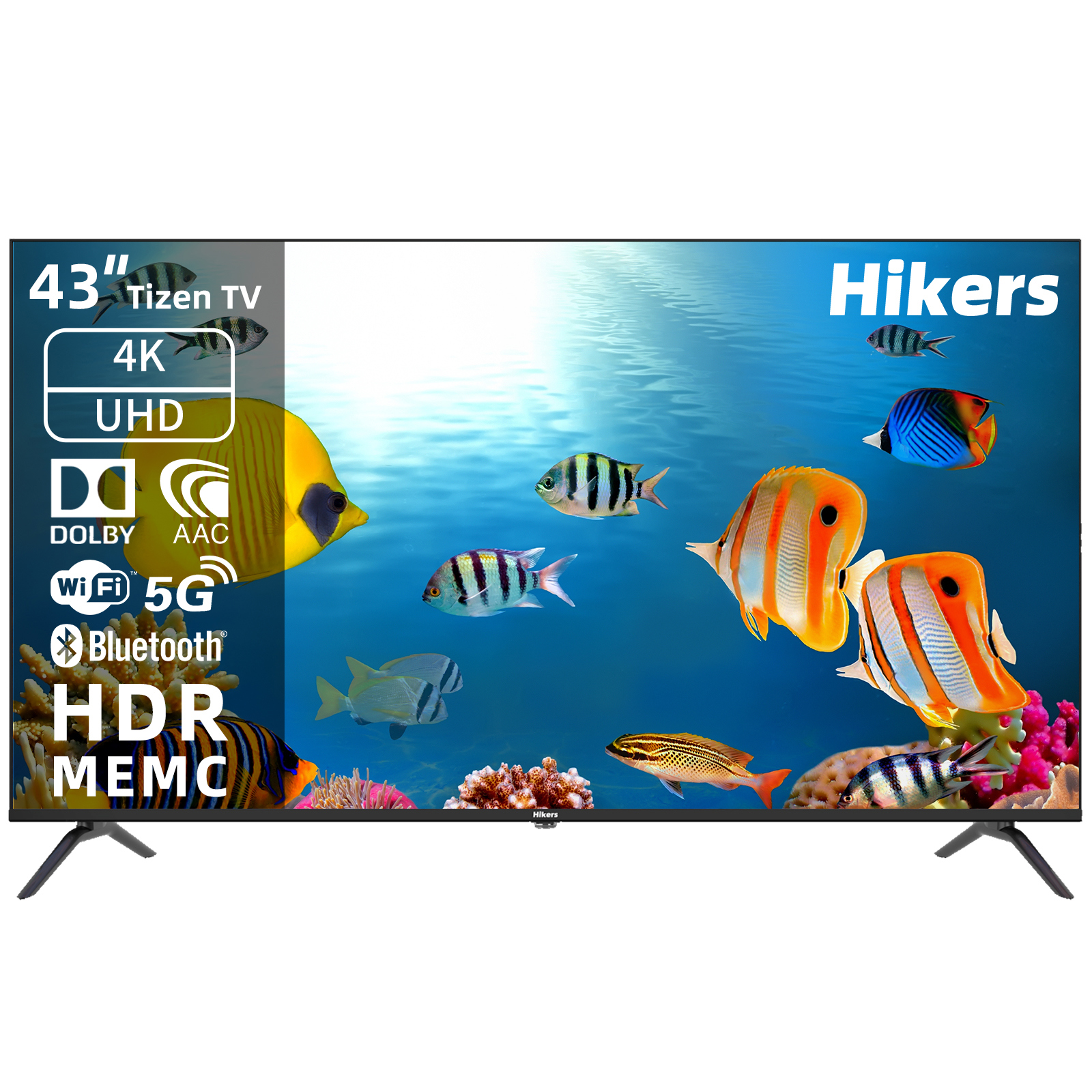 Изображение товара Телевизор Hikers 43HTU01 4K UHD Светодиодный Smart TV 43"