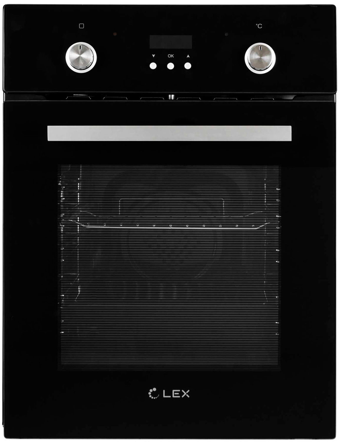 Изображение товара Встраиваемый духовой шкаф Lex Edp 4571 Bl 45x59.50x58 см цвет черный