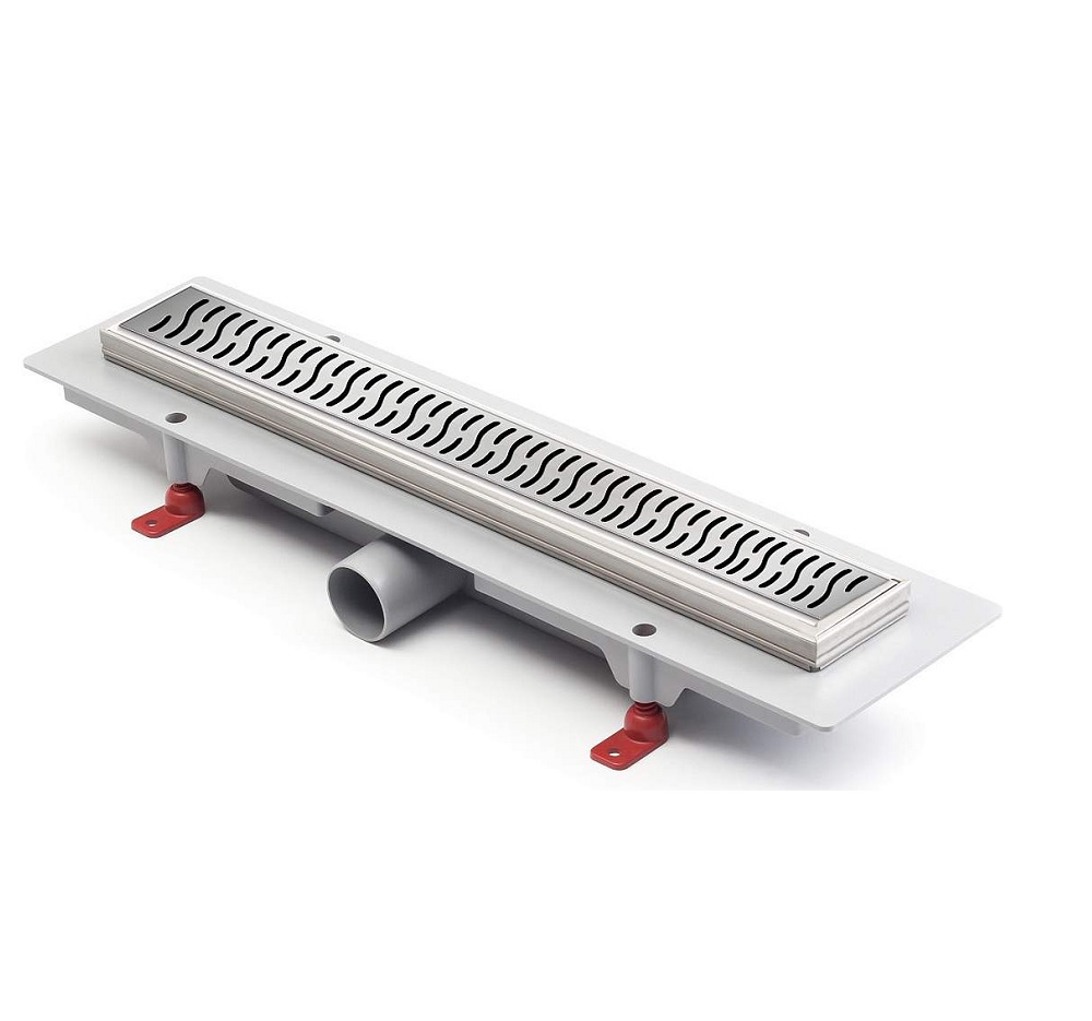 Изображение товара Трап для душа MCH Chudej CH550HN нержавеющая сталь сухой затвор 61.5x12.5 см