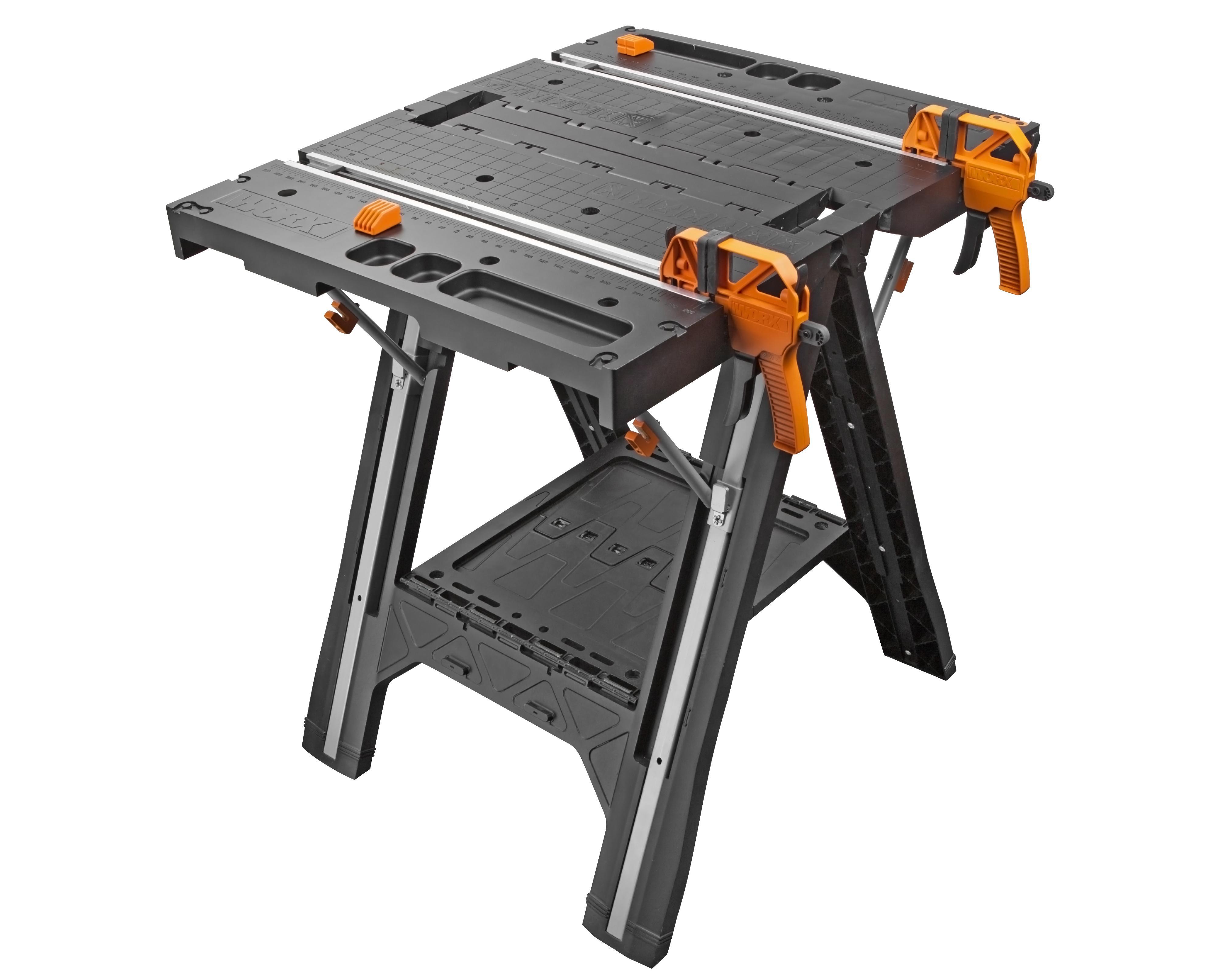 Изображение товара Верстак складной Worx WX051 максимальная нагрузка до 135 кг