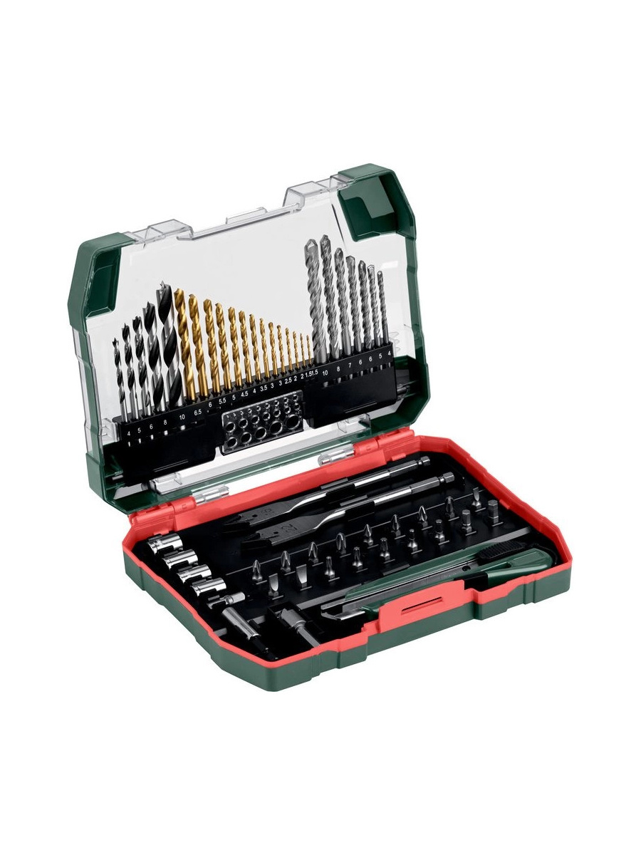Изображение товара Наборы сверл и бит Metabo 626707000, 55 шт