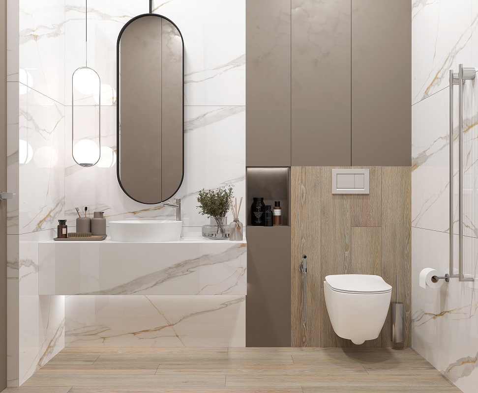 Изображение товара Керамогранит Laparet Nashira x9999286929 80x160см 2.56 м² цвет белый, цена за упаковку