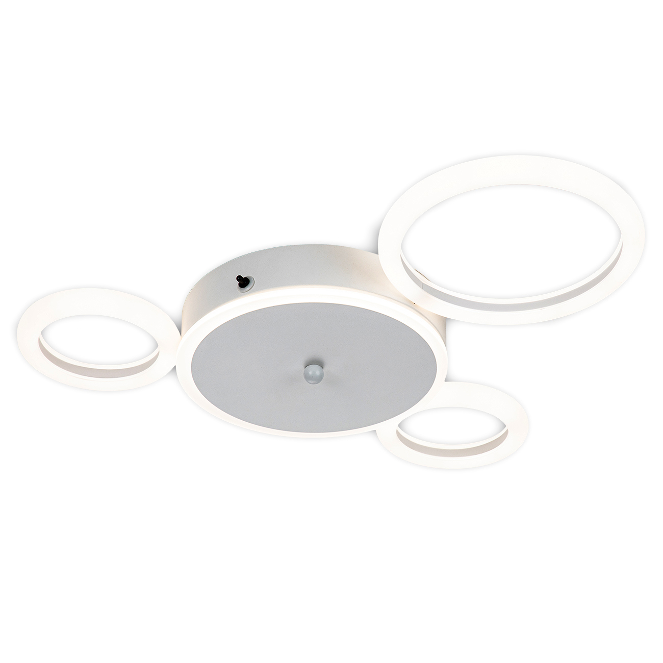 Изображение товара Люстра потолочная светодиодная Escada Saturn 12 м² регулируемый белый свет цвет белый