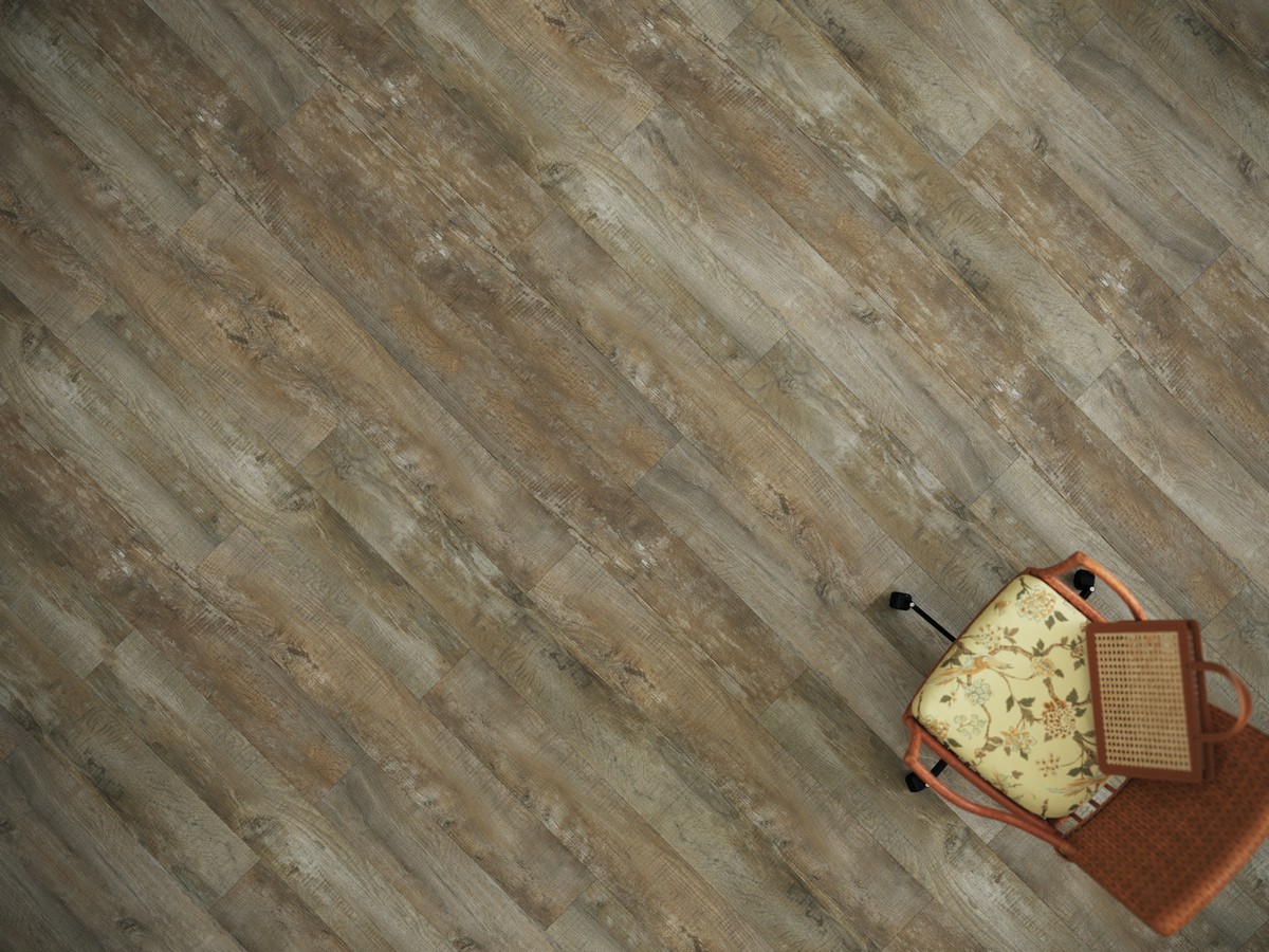 Изображение товара Кварц-виниловая плитка Fine Floor FF-WOOD Дуб Фуэго 42 класс влагостойкая