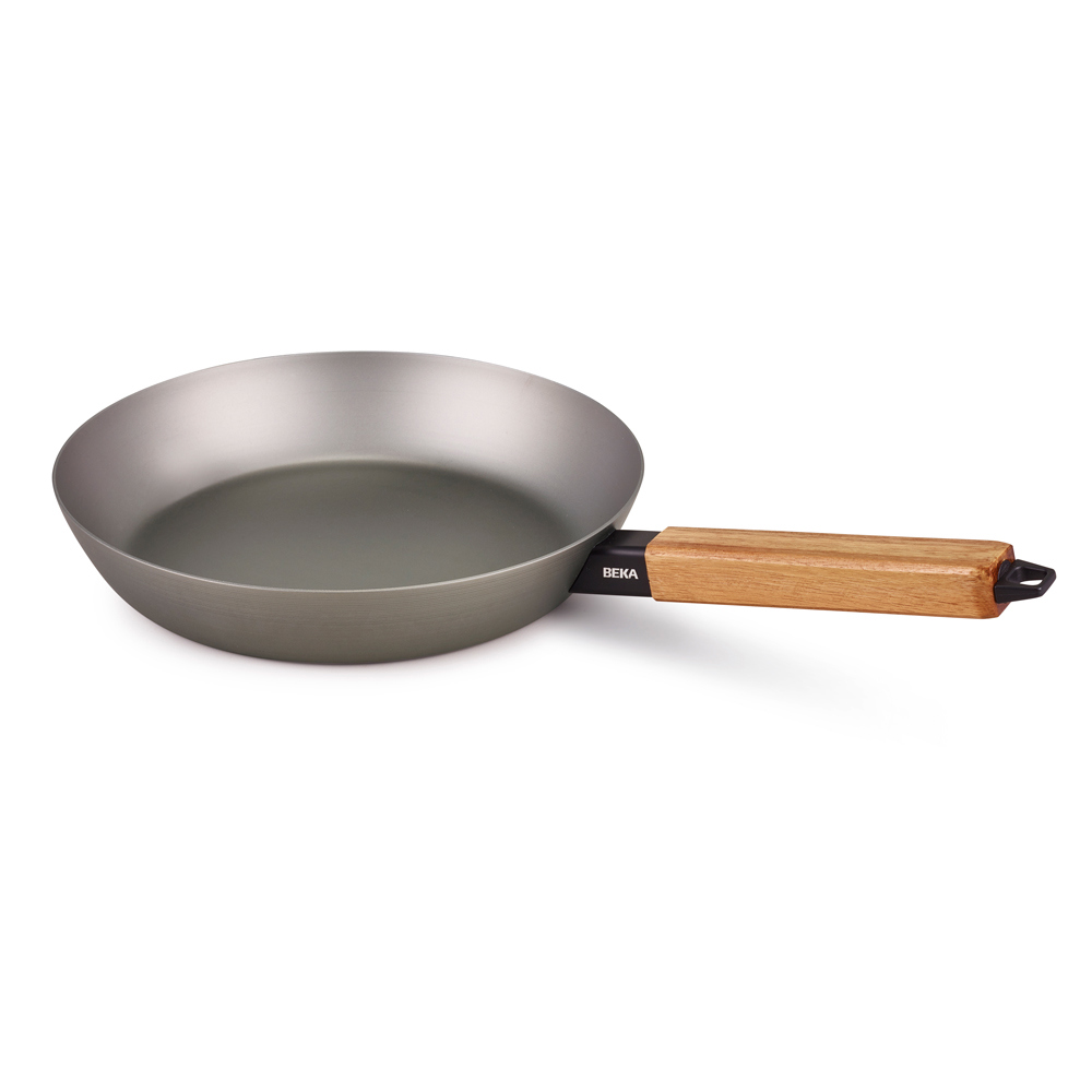Изображение товара Сковорода Beka Nomad 30 см без крышки углеродистая сталь цвет серый металлик
