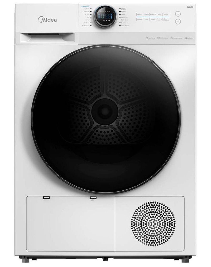 Изображение товара Сушильная машина с тепловым насосом Midea MD200D90WBW-RU 9 кг Wi-Fi