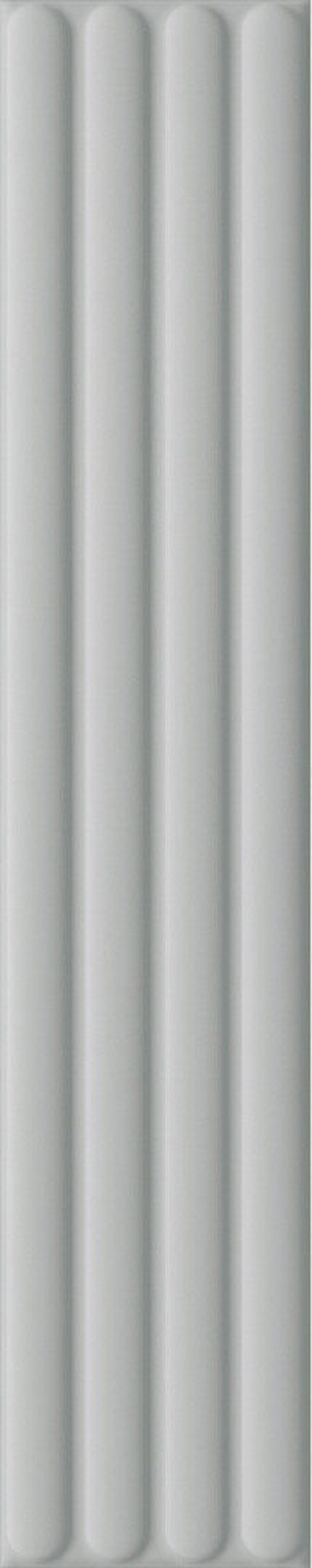 Изображение товара Керамическая плитка Dna Plinto 78803301 10.7x54.2см серого цвета