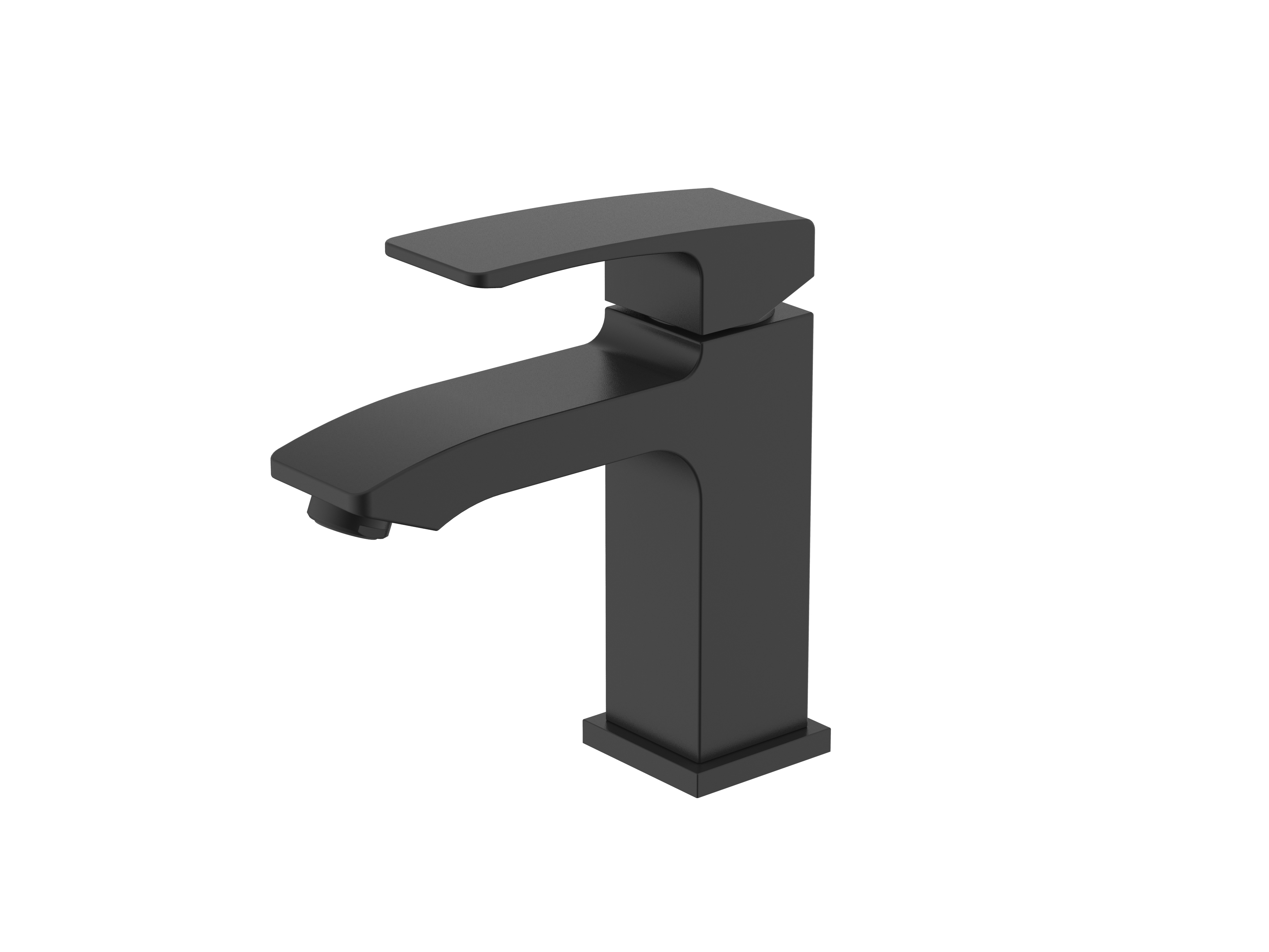 Изображение товара Смеситель для раковины Raglo R01 R01.10.06 однорычажный черный латунь