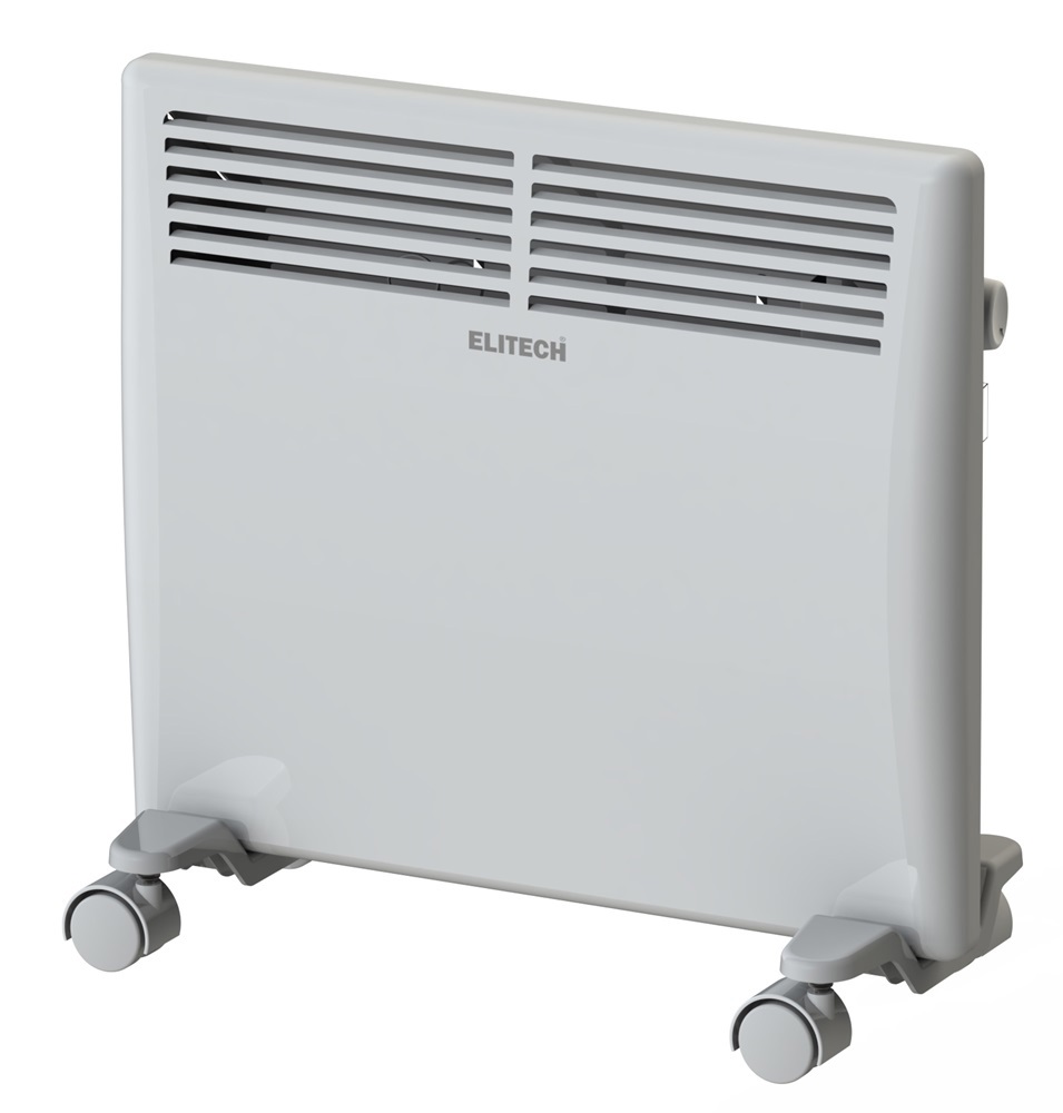 Изображение товара Электрический конвектор Elitech ЭК 1000МБ с механическим термостатом 1000 Вт для помещения