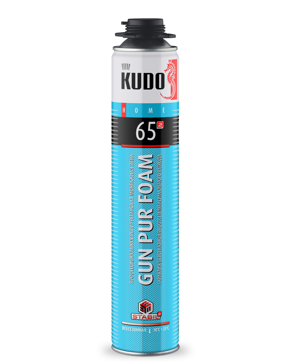 Изображение товара Пена монтажная бытовой Kudo Kuphp10u65 45 теплоизоляционная всесезонная 1000 мл Изображение товара Пена монтажная бытовой Kudo Kuphp10u65 45 теплоизоляционная всесезонная 1000 мл