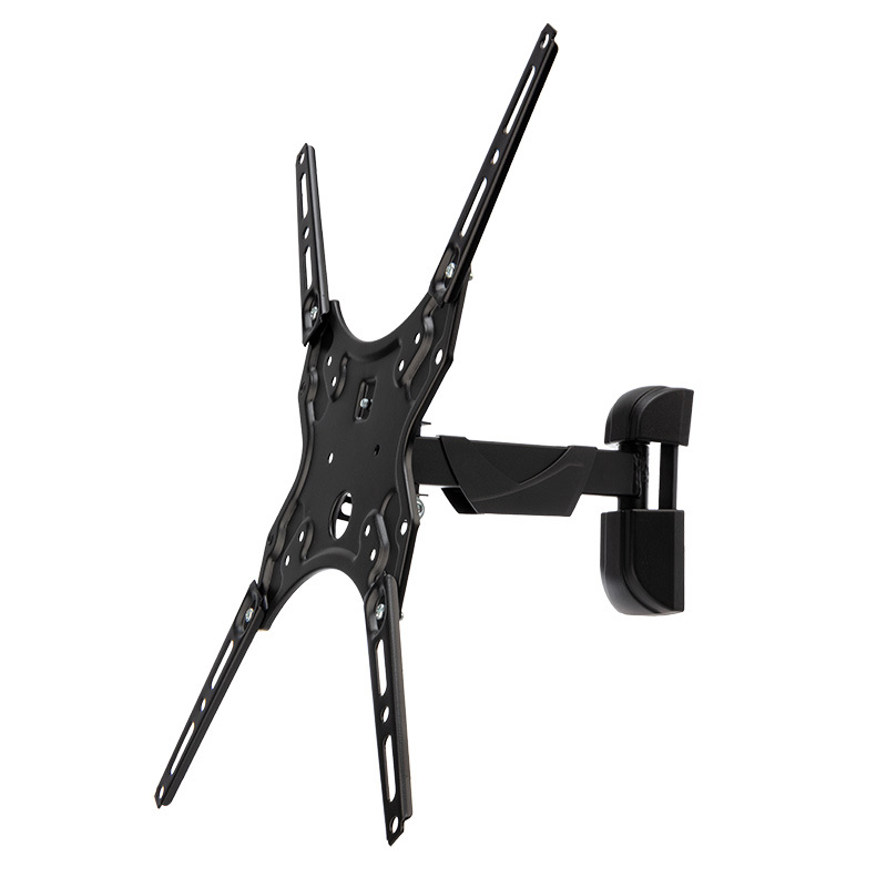 Изображение товара Кронштейн для крепления телевизора наклонно-поворотный Rexant 40x40 см цвет черный