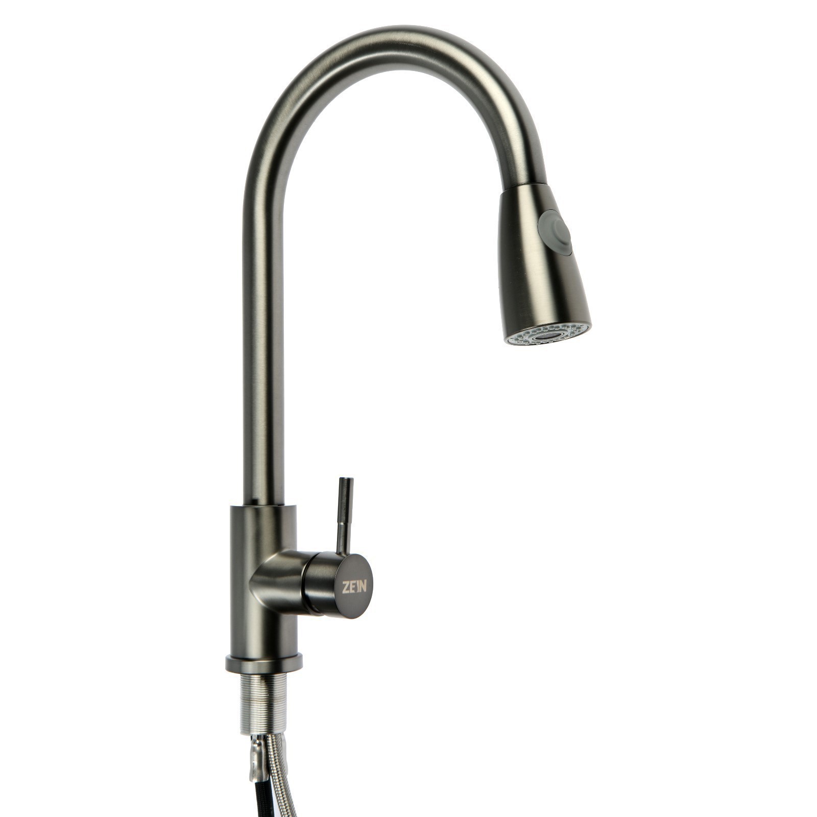 Изображение товара Смеситель для кухни однорычажный ZEIN Z4961 с выдвижным изливом