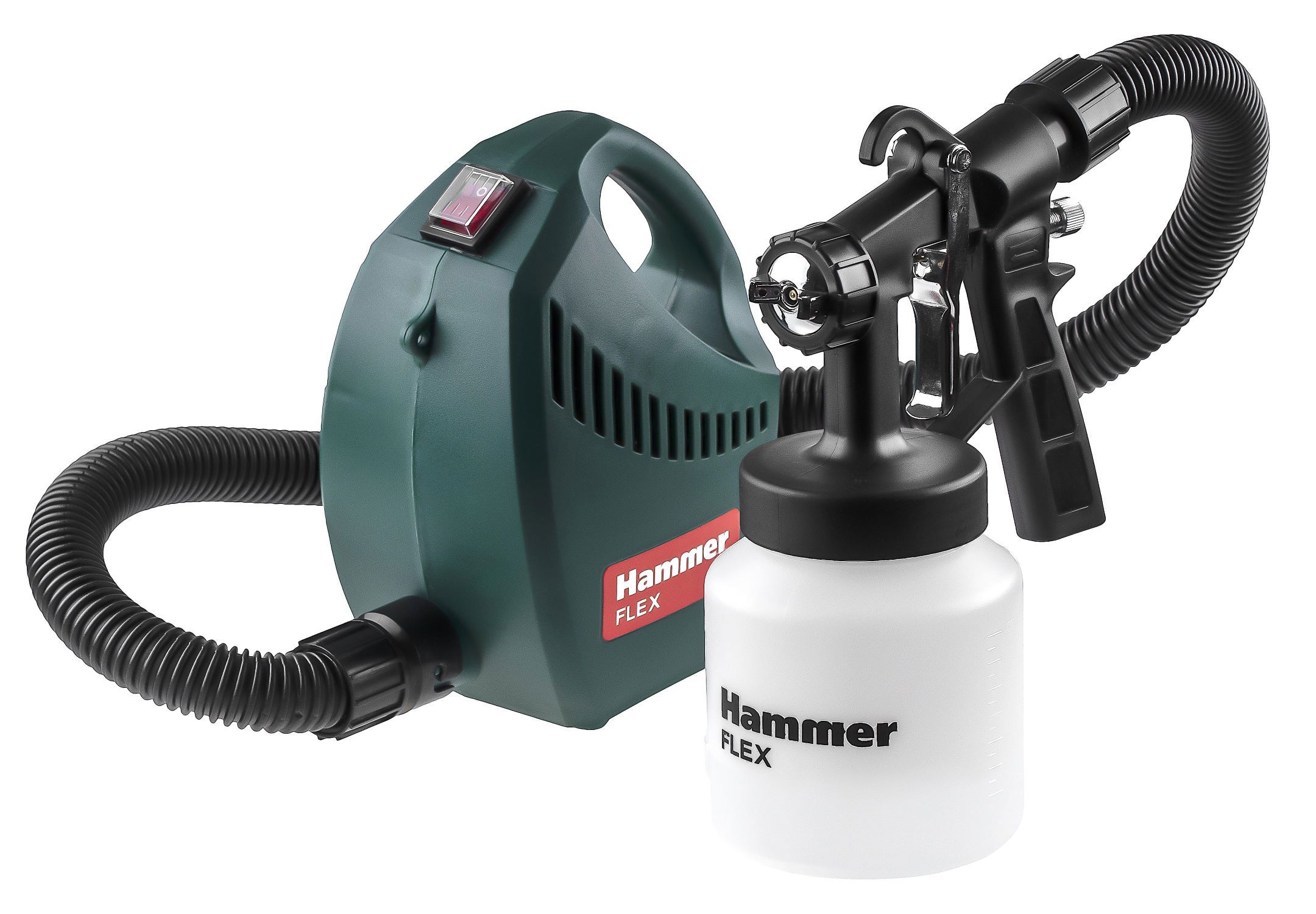 Изображение товара Краскопульт сетевой Hammer PRZ500A 500 Вт 1.2 л для эмалей и красок
