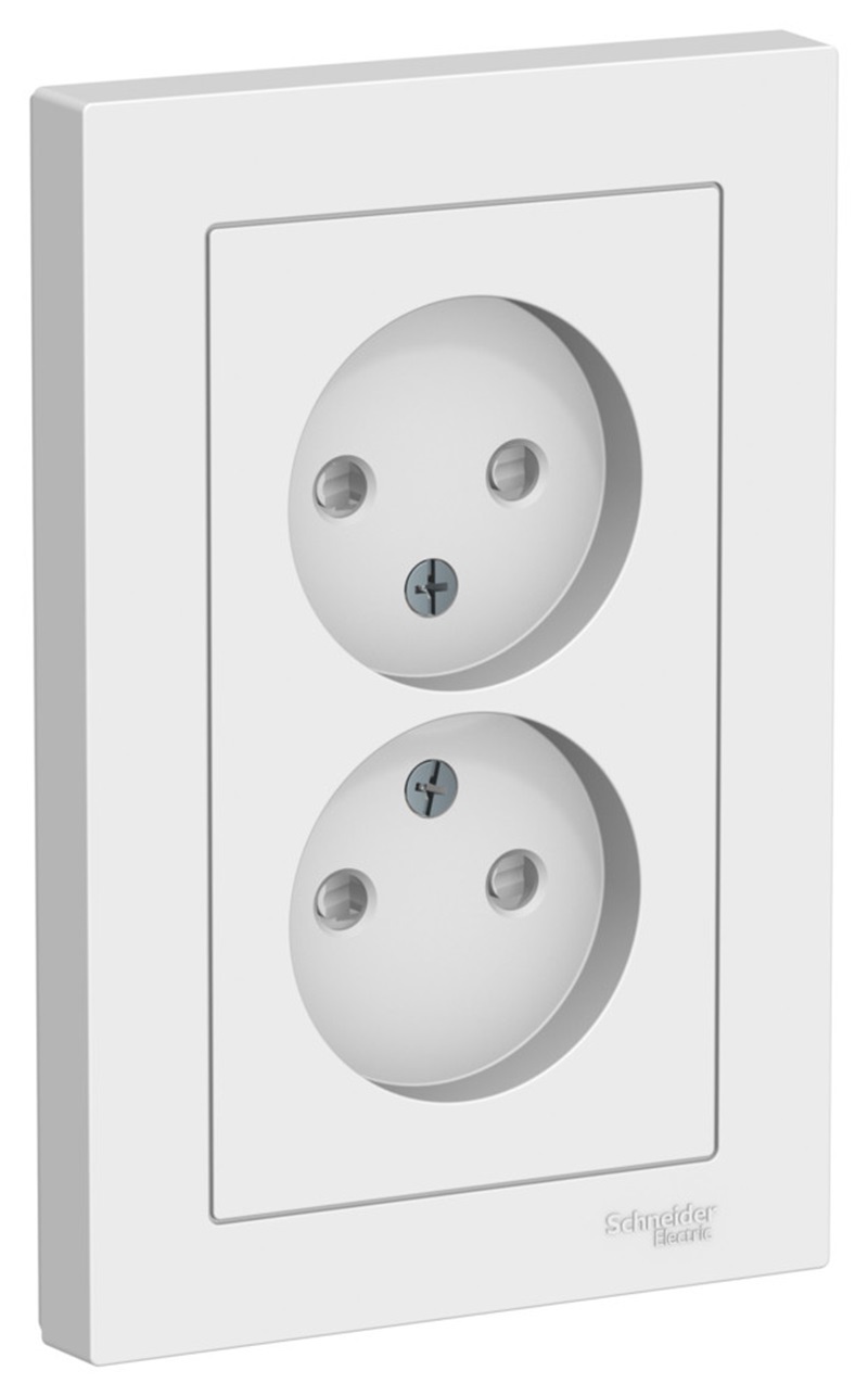 Изображение товара Розетка встраиваемая Systeme electric AtlasDesign ATN001322 цвет белый