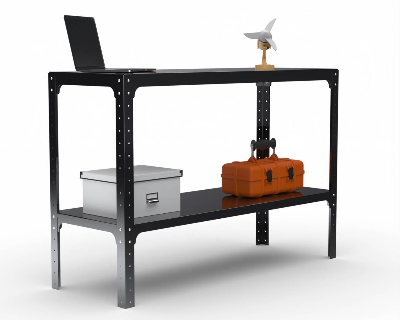 Изображение товара Стол-верстак Metalex 205401 950x1500x400 мм, максимальная нагрузка 260 кг