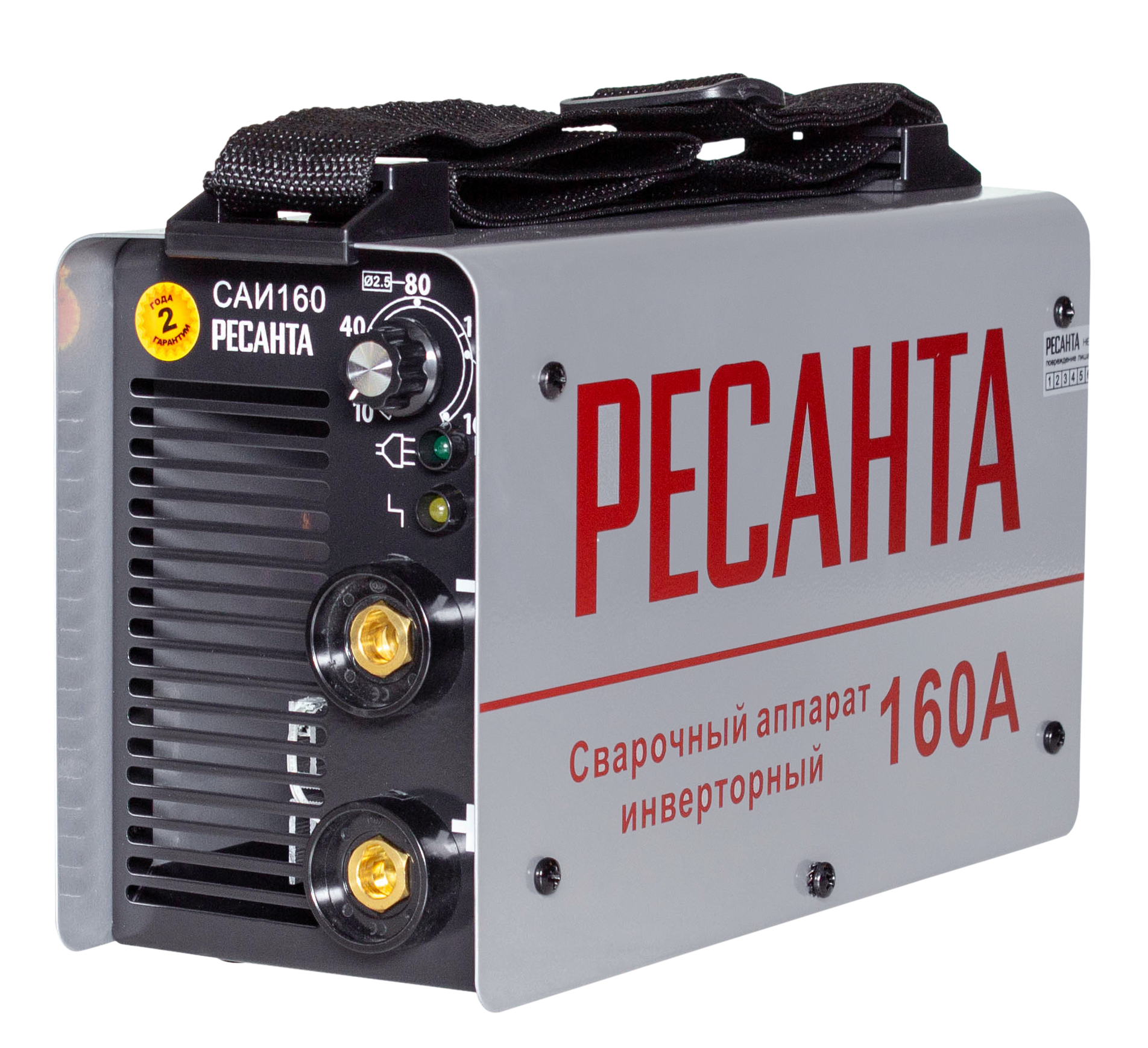 Изображение товара Дуговой сварочный инвертор Ресанта САИ-160 65/1 для домашних нужд