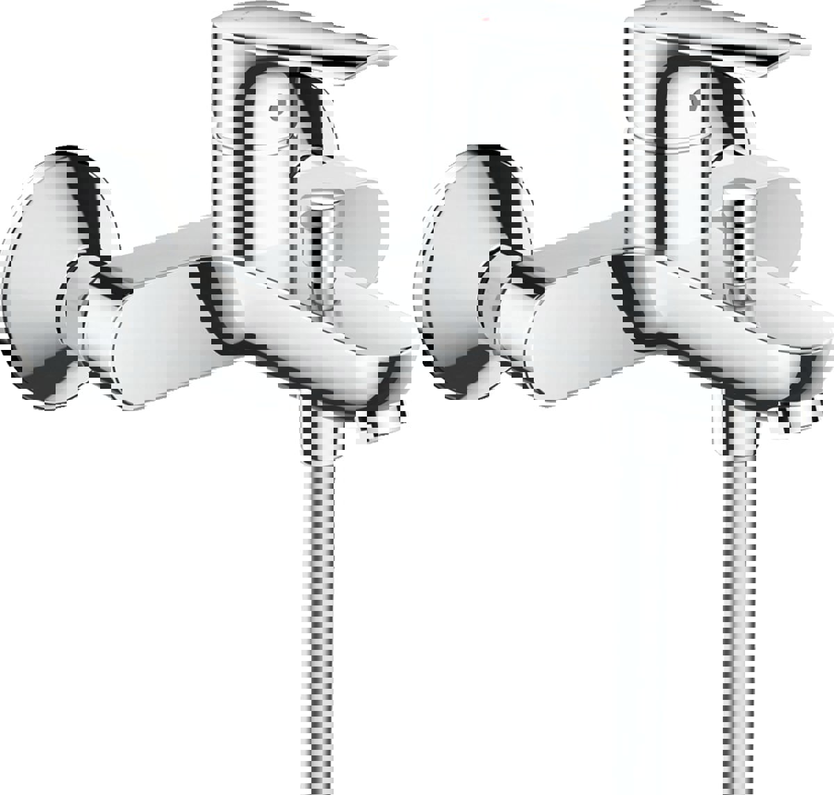 Изображение товара Смеситель для ванны Hansgrohe 71403000 высокое качество стильное покрытие