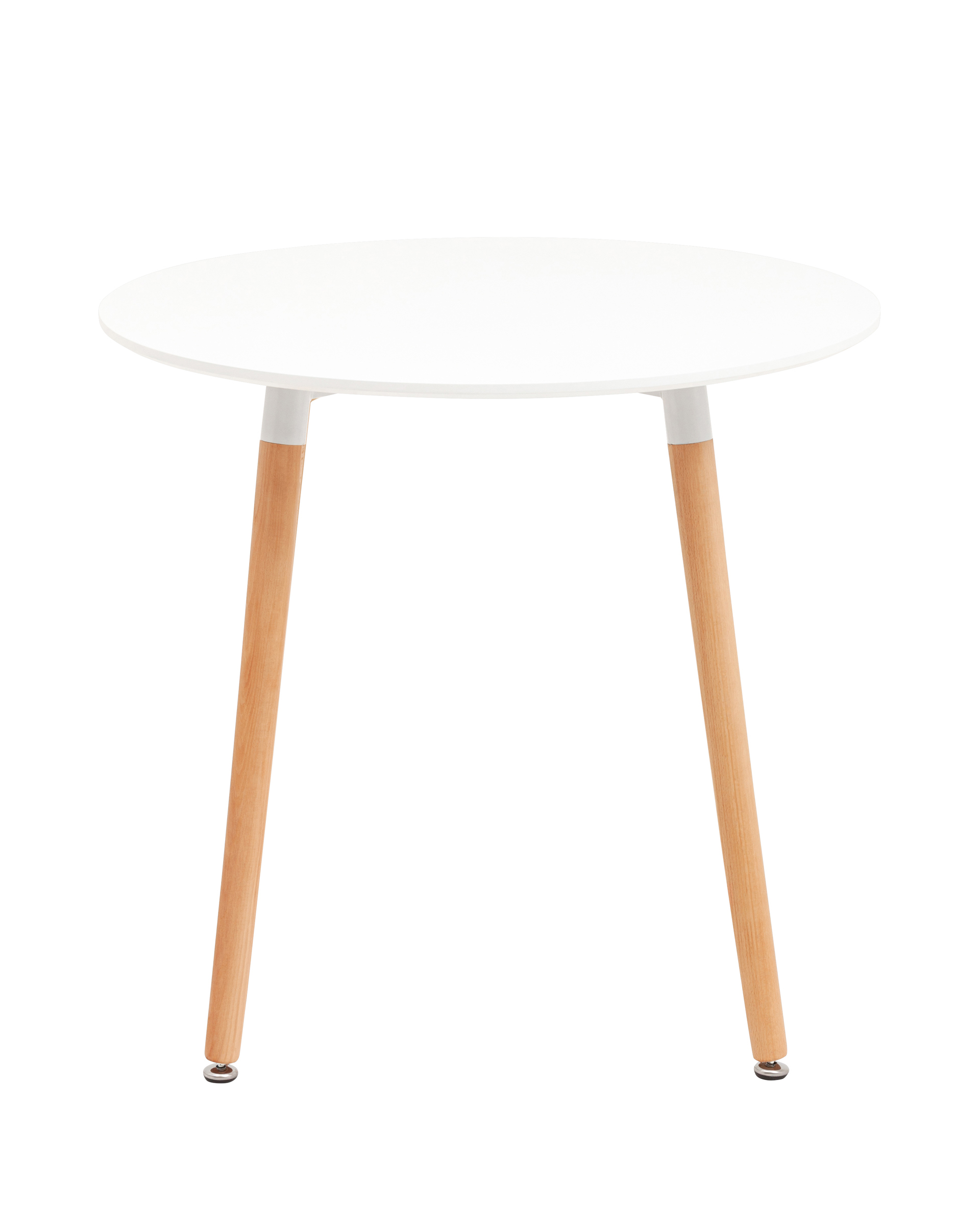 Изображение товара Стол круглый Stool group Oslo-рокки 80x80 см МДФ цвет белый