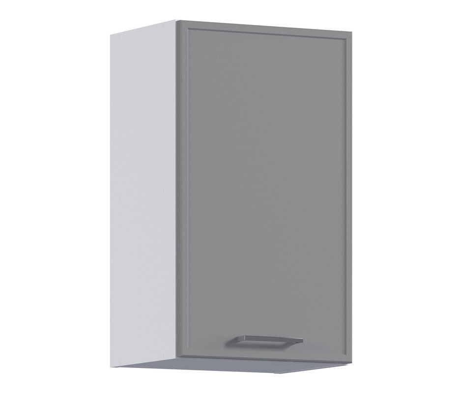 Изображение товара Кухонный навесной шкаф МЮНХЕН Столплит 40x68 см серый ЛДСП