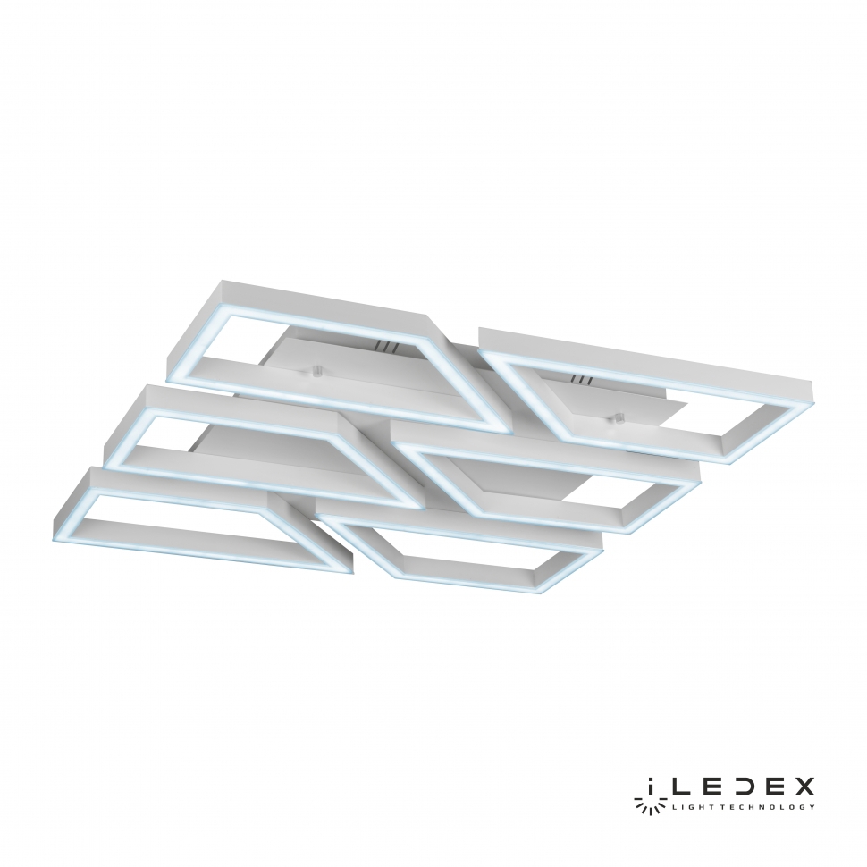 Изображение товара Люстра потолочная светодиодная iLedex 8302-800X800-X-T WH с пультом управления