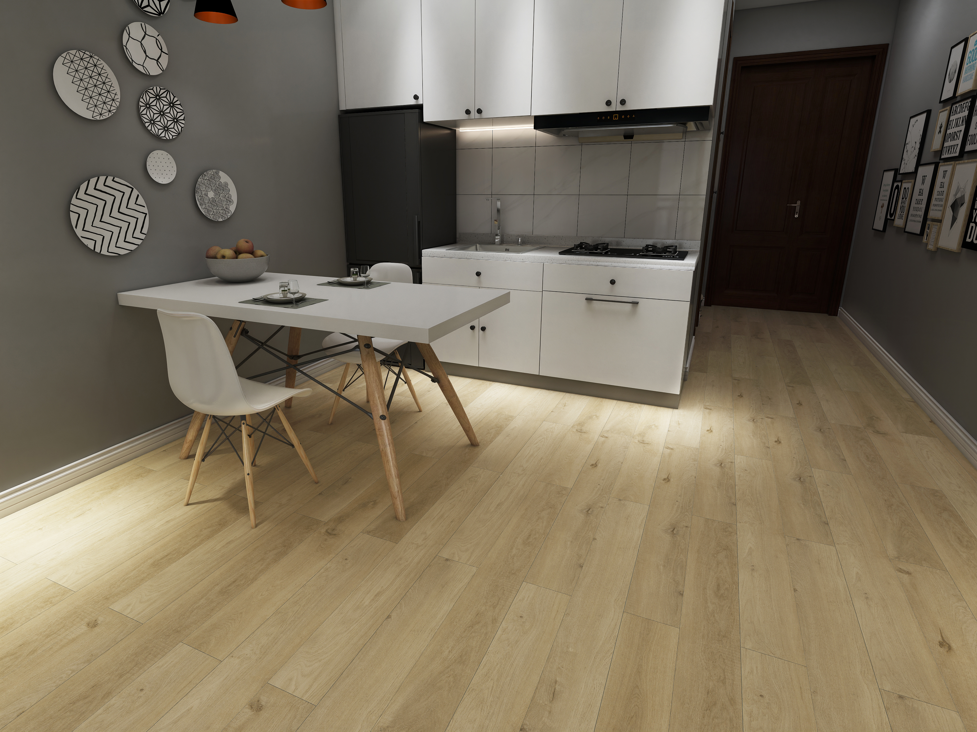 Изображение товара SPC плитка Icon Oak Cristobal 43 класс толщина 4 мм 1.84 м², цена за упаковку