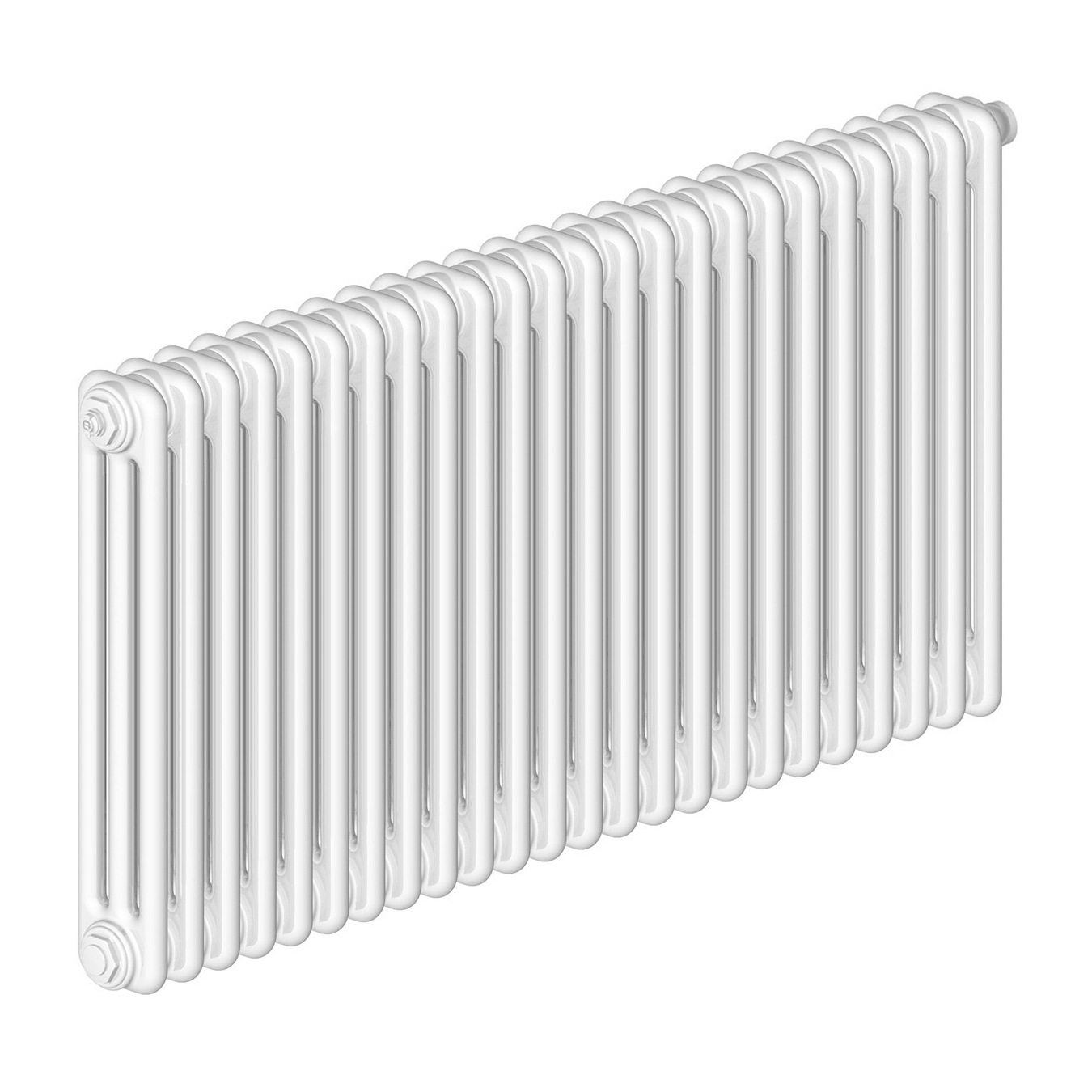 Изображение товара Радиатор трубчатый Irsap RT Tesi/3 565 EL24 CL.01 T30 500/101 24 секции боковое подключение сталь белый