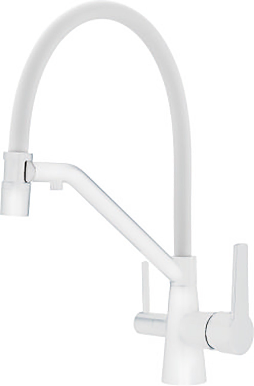 Изображение товара Смеситель для кухни R80 Raglo 19.50 см цвет белый