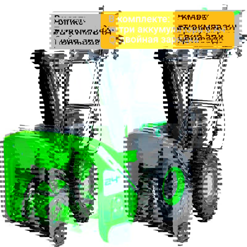 Изображение товара Снегоуборщик аккумуляторный Greenworks GD82ST56 с АКБ и ЗУ
