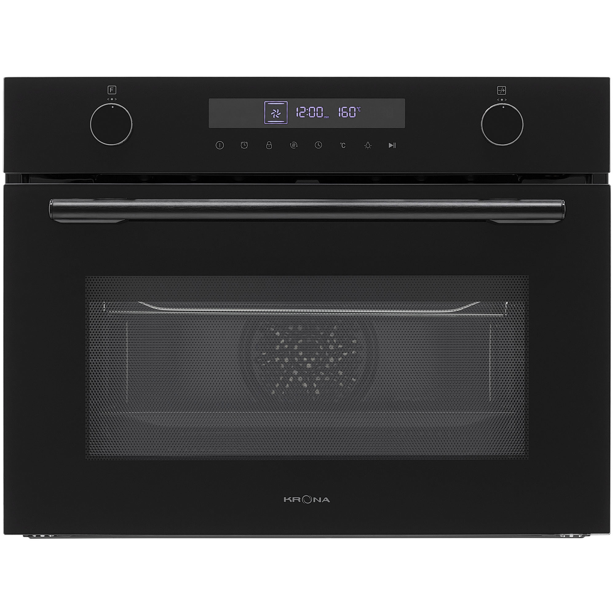 Изображение товара Духовой шкаф Krona RATSEL 45H BL/BL 59.5х45.4х56.8 см цвет черный