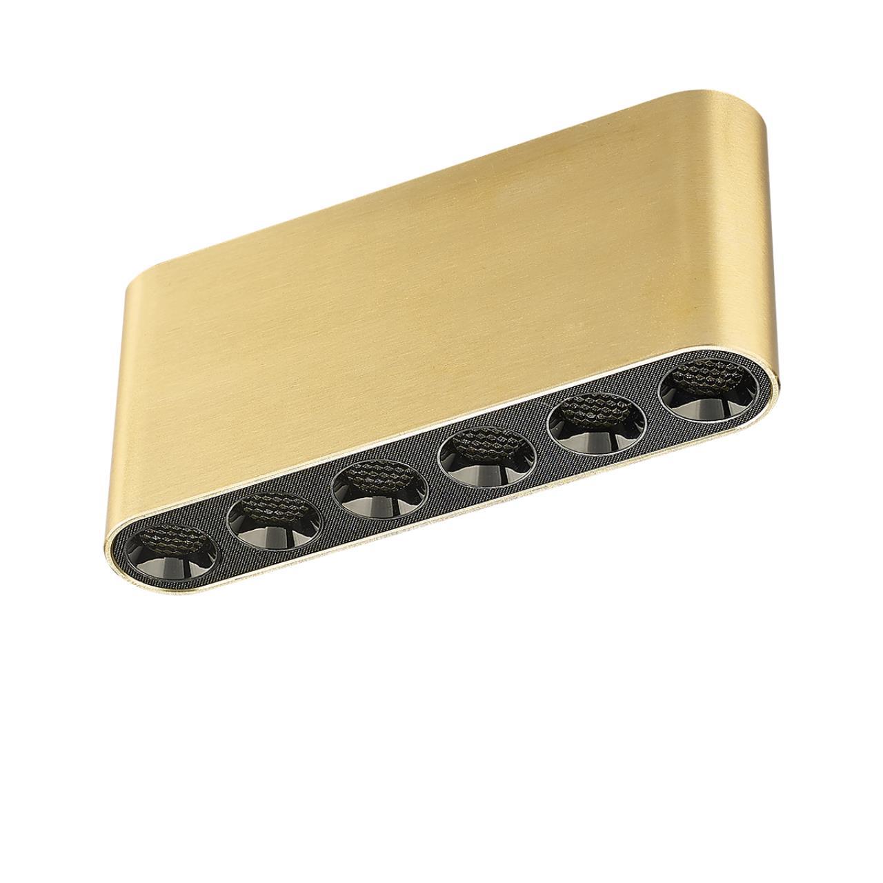 Изображение товара Люстра потолочная светодиодная Odeon light 7093-15cl бронзовая теплый белый свет 15W настенный выкл