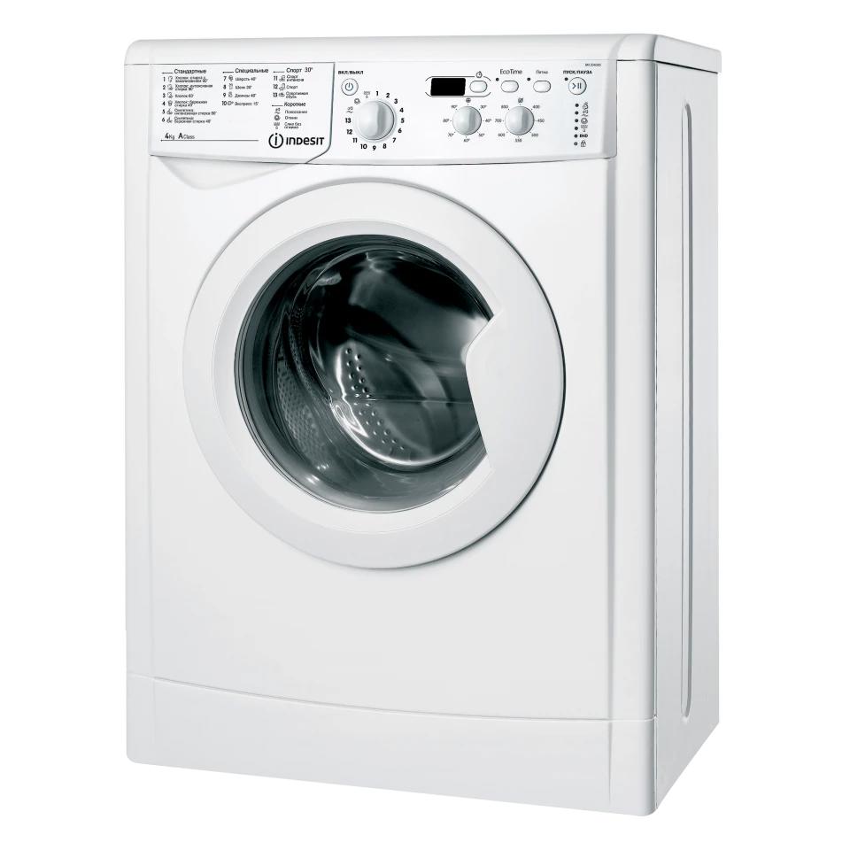 Изображение товара Стиральная машина Indesit Iwud 4085 (cis) 59.4x84.9x32.2 см 4 кг цвет белый