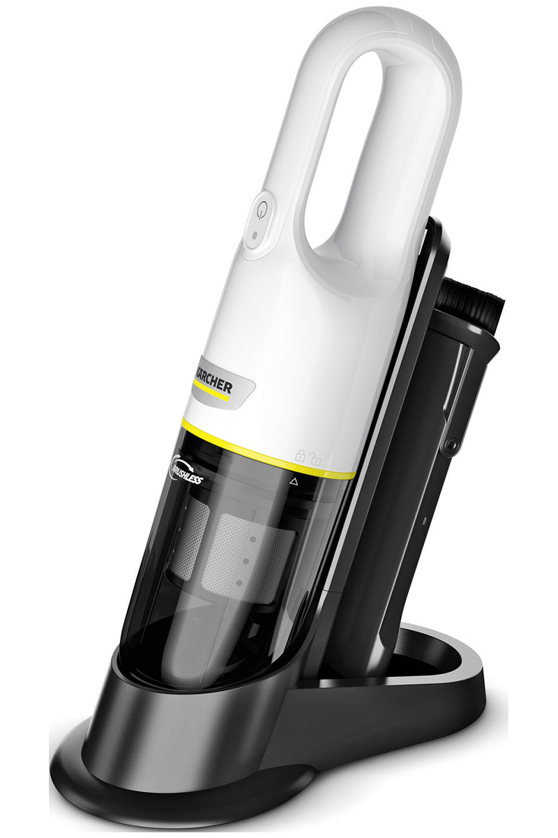 Изображение товара Портативный аккумуляторный пылесос Karcher CVH 3 Plus белый 70Вт 0.15л HEPA фильтр