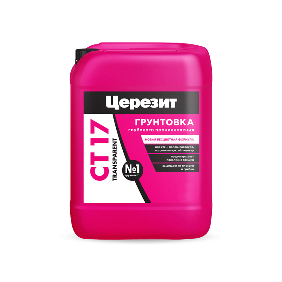 Изображение товара Грунтовка Ceresit CT 17 прозрачная 5л для внутренних и наружных работ Изображение товара Грунтовка Ceresit CT 17 прозрачная 5л для внутренних и наружных работ