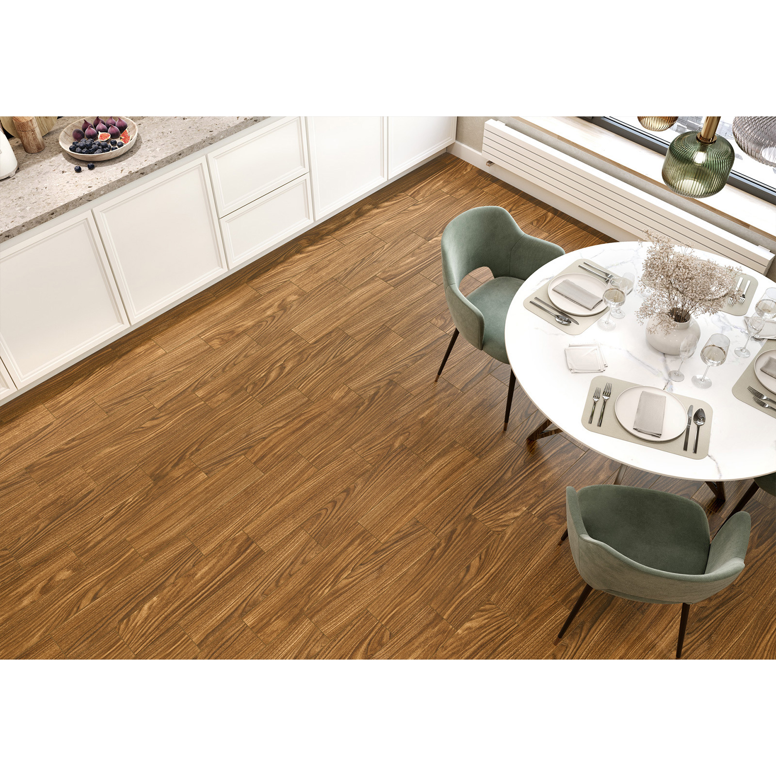 Изображение товара Керамогранит New Trend Merbau GP1560ERB21 15.1x60.2 см коричневый противоскользящий