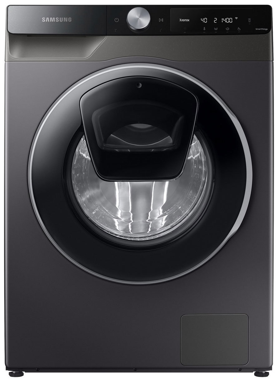 Изображение товара Стиральная машина Samsung Ww10t654clx ld 60x85x60 см 10.5 кг цвет серебристый