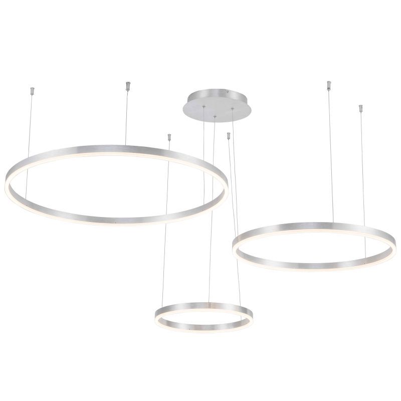 Изображение товара Подвесной светильник SPOT-3 LED с пультом белый никель 20 м²